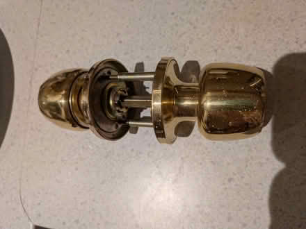Photo of free Fire Door with brass door handle (Southbourne BH6) #2