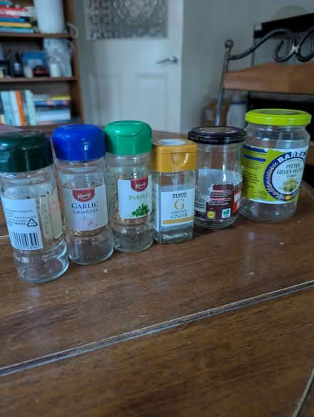 Photo of free Small jars and herb containers (Bedford) #1