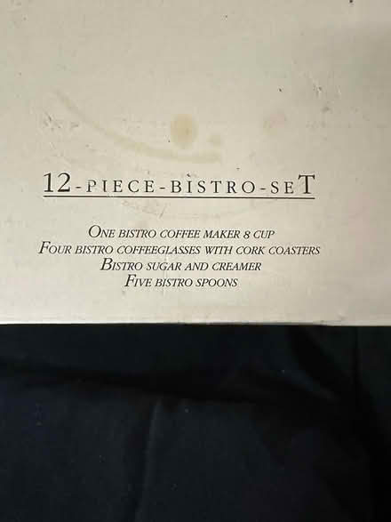 Photo of free 12-piece Bistro set (Bellevue crossroads) #2