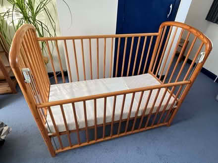 Photo of free Cot bed (Barnard's Green WR14) #2