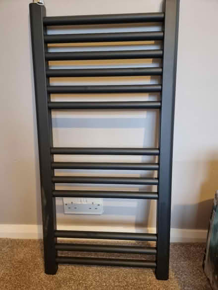 Photo of free Towel radiator, dark grey (RG4) #2