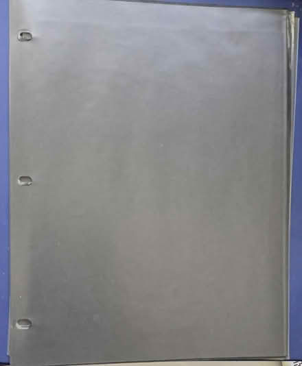 Photo of free Binder and sheet protectors (Maywood Park Santa Clara) #3