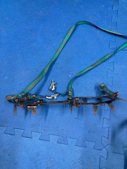Photo of free Strap on crampons and ice screws (Brixham TQ5) #2