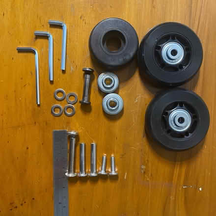 Photo of free Spare luggage wheels (N5 Highbury) #1