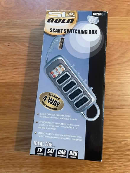 Photo of free New and unused Scart switching box (Longbarn WA2) #1