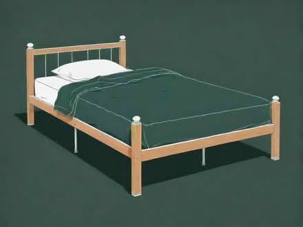Photo of Wooden or Metal Single Bed (Oxley WV10) #1