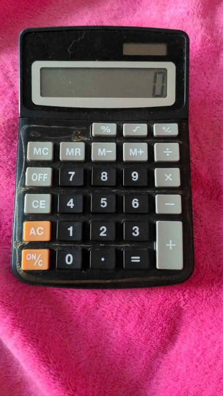 Photo of free Calculator with Big Buttons (BN8) #1