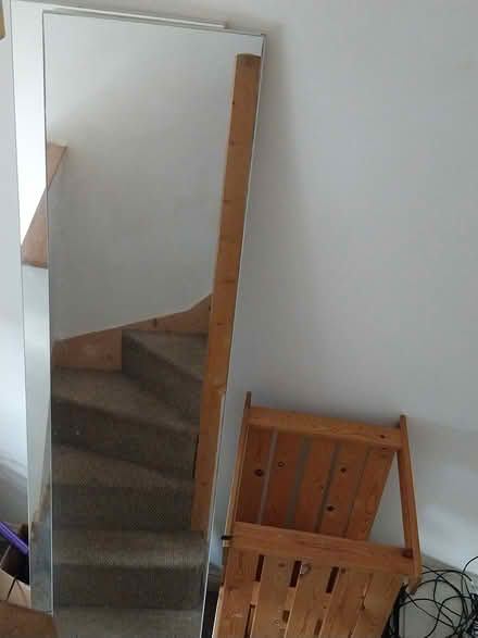 Photo of free Mirrored wardrobe doors x 2 (Merseybank estate M21 7PN) #1