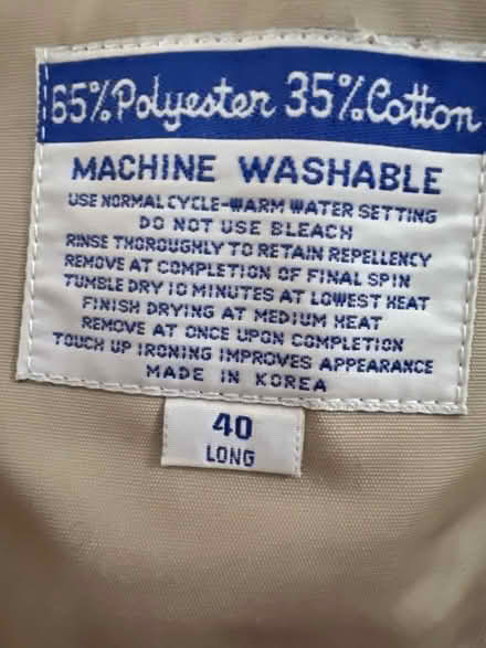 Photo of free Men’s Overcoat (Broomall 19008) #3