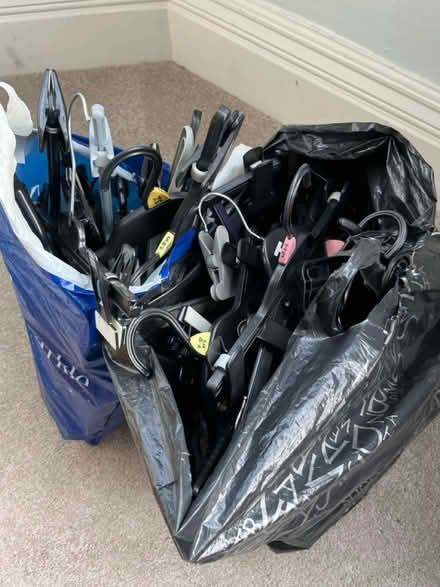 Photo of free 2 bags of clothes hangers (Manchester M20) #3