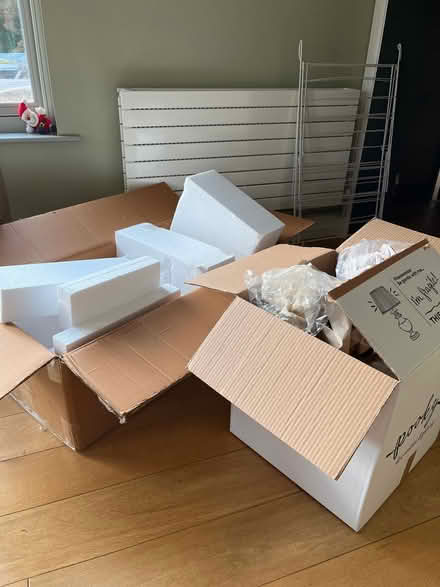 Photo of free 2 large cardboard boxes (empty!) (CB2) #1