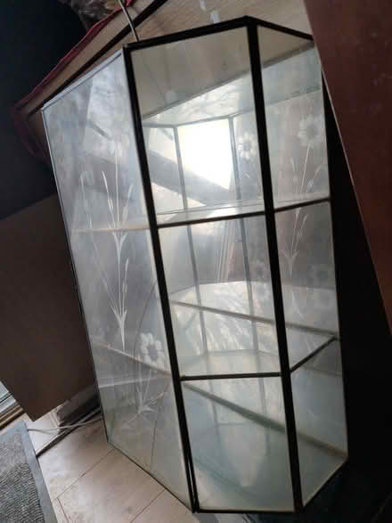 Photo of free Small glass display cabinet 33 cm (BR1 bickley) #3