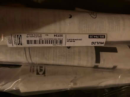 Photo of free Ikea Mulig clothes bar (N13 Palmers Green) #1