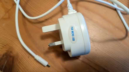 Photo of free Micro usb charger (Shrewsbury, Castlefields) #1