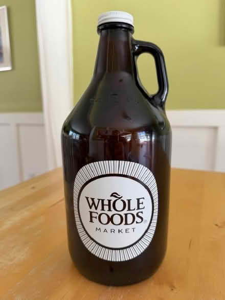 Photo of free 64 oz Amber Glass Growler (Yorktown) #1