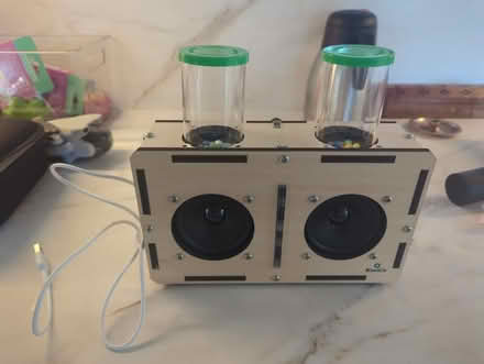 Photo of free Speakers with moving beads (near Central Park) #1