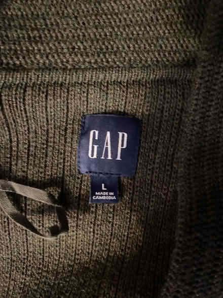 Photo of free L Gap Green Sweater (Lisle, IL) #2