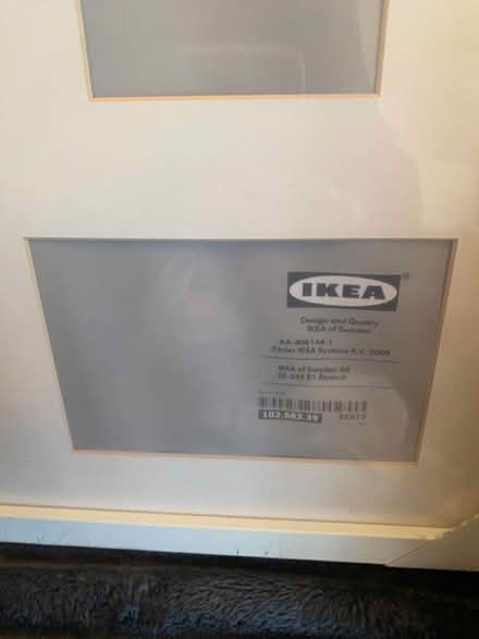 Photo of free Large IKEA frame - multiple photos (Towcester NN12) #4