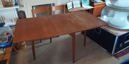 Photo of free Teak folding table and 2 chairs (Worth, Crawley RH10) #3