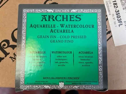 Photo of free Large roll of watercolor paper (Teele Square) #2