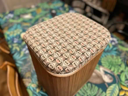 Photo of free Laundry basket stool (TW12 (Hampton)) #2
