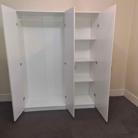 Photo of free 3 teir white wardrobe (TW7) #3