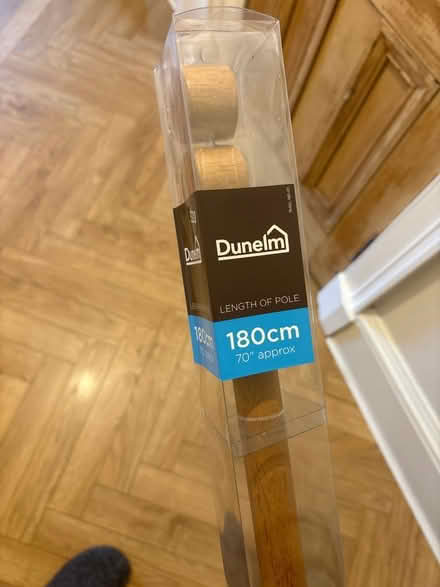 Photo of free Green curtains and pole (Queen's Park G41) #2