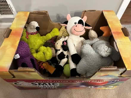 Photo of free Dog toys, mostly stuffed animals (Long Grove) #1