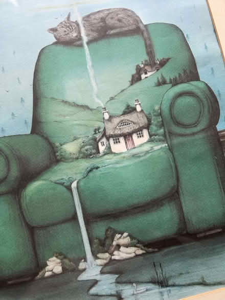 Photo of free Large wooden framed print (East Hull HU9 2) #2