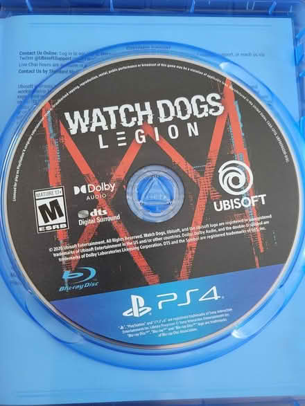 Photo of free Watch Dogs Legion PS4 game (near lowell general maincampus) #2