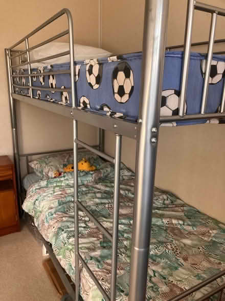 Photo of free Sturdy mettle bunk beds (Okehampton EX20) #2