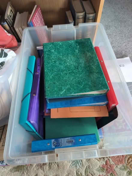 Photo of free Files and spare paper (Stoke Gifford) #1