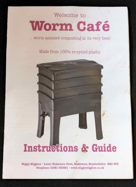 Photo of free Worm Café worm-assisted composter (Hanover BN2) #2