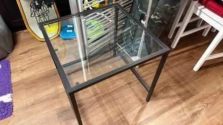 Photo of free Ikea square glass top table (Shipley BD18) #1