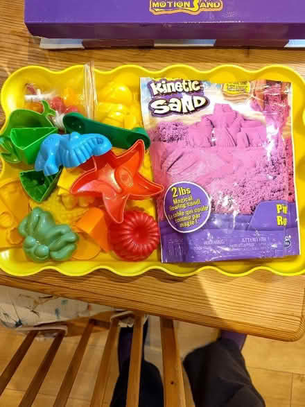 Photo of free Kinetic sand toy bits (Tunbridge Wells S. TN1) #1