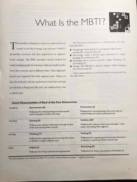 Photo of free Introduction to TYPE - MBTI (Arlington, VA) #3