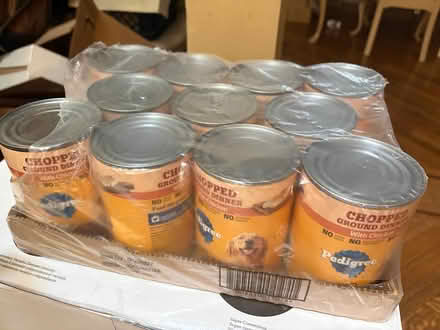 Photo of free Pedigree canned dog food (Sunnyvale, CA Ponderosa Park) #1