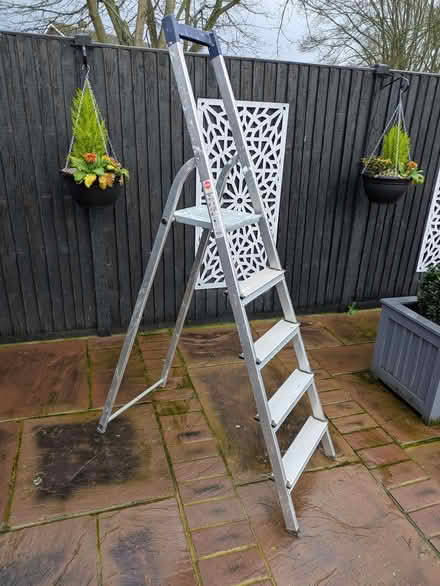 Photo of free 5 Tread High Handrail Step Ladder (Bedwell SG1) #1