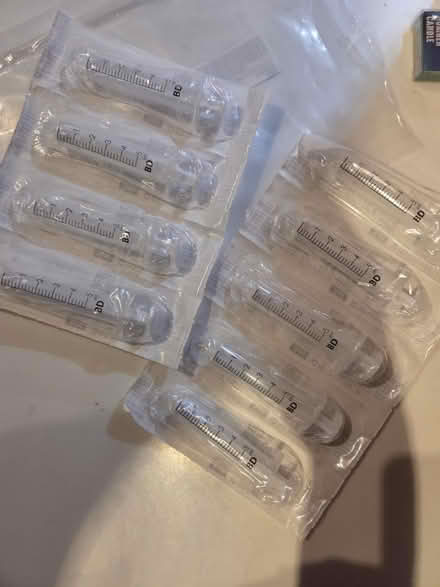 Photo of free 9x 5mm Syringes (Prestwich M25) #3