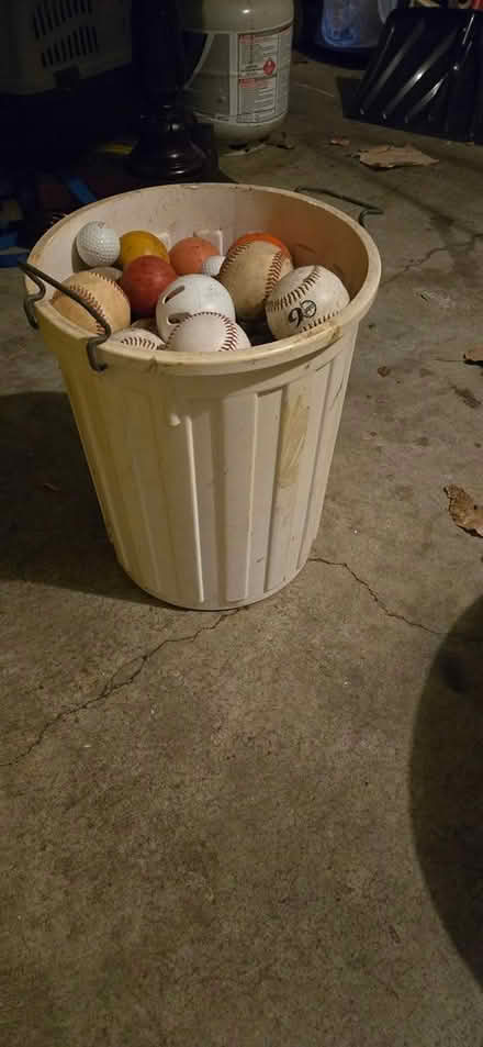 Photo of free Bucket of Balls (Crofton, near the high school.) #1