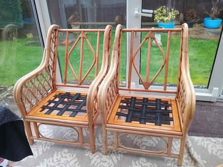 Photo of free Two bamboo conservatory chairs (Yarnton OX5) #1