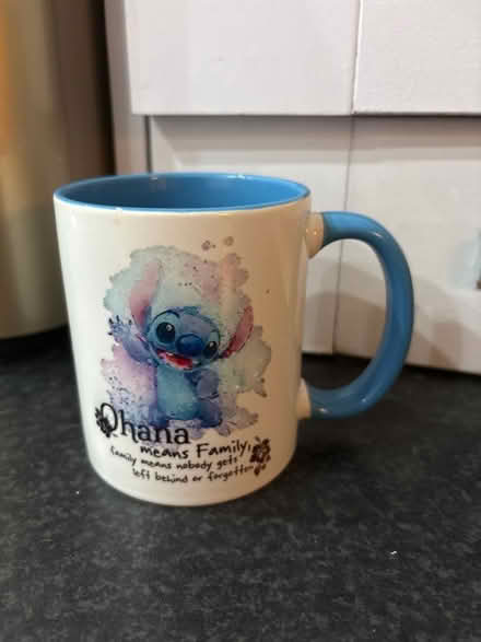 Photo of free Stitch mug ohana (DA8) #1