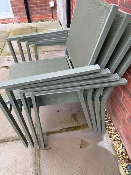 Photo of free Garden chairs (Saighton) #2