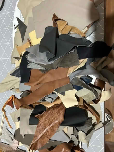 Photo of free Assorted Leather off cuts (Great Preston WF10) #1