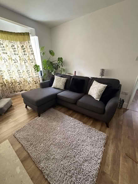 Photo of free Chaise end/corner sofa in dark grey (Maidstone ME14) #1