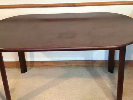 Photo of free Wooden desk (Lancing) #1