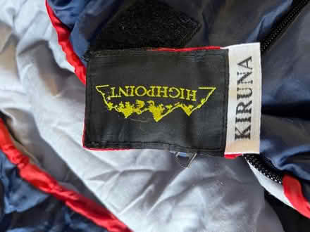 Photo of free High point Sleeping bag (Withington M20) #3