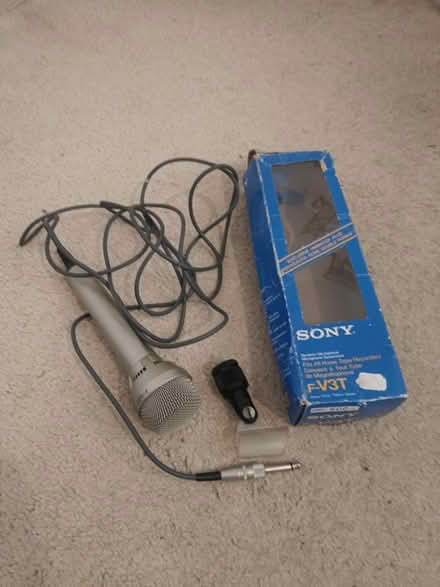 Photo of free Microphone (Sony) (Tilehurst (RG31)) #1