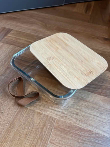 Photo of free Glass and bamboo lunchbox (Abingdon OX14) #1