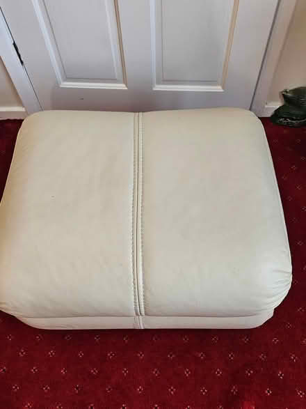 Photo of free Leather Storage Footstool (Ibstock LE67) #2